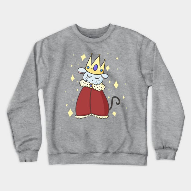 Royal Mouse Crewneck Sweatshirt by KammyBale